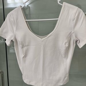 Lululemon align top, size 4, white